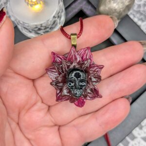 Deadly Dahlia Pendant